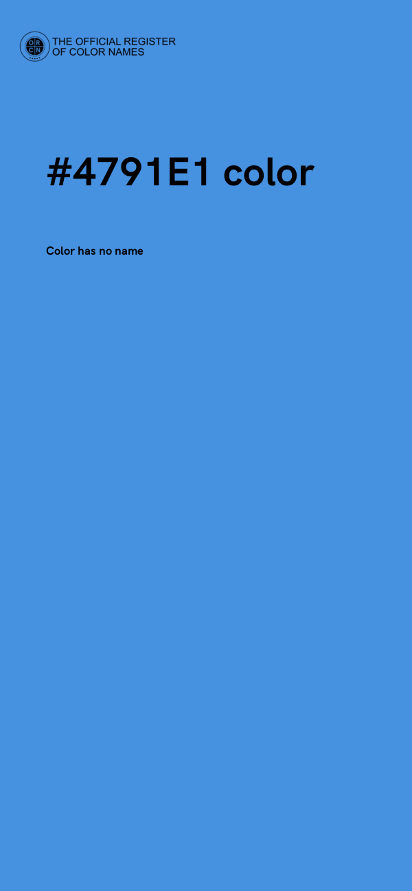 #4791E1 color image