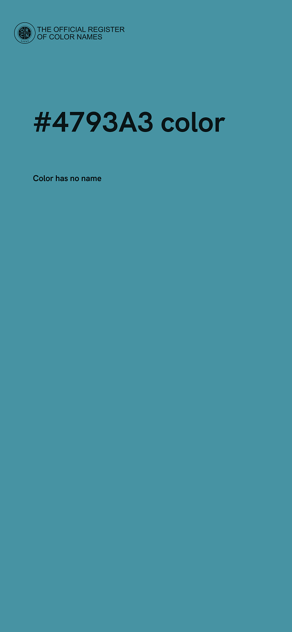 #4793A3 color image