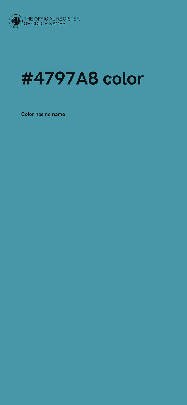 #4797A8 color image
