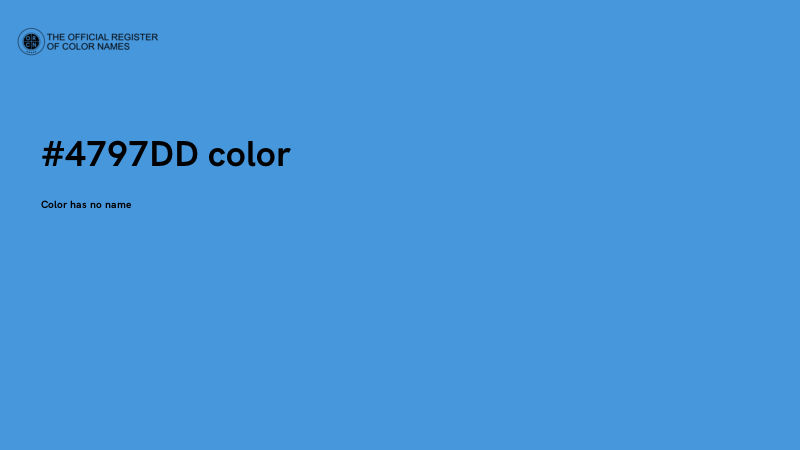 #4797DD color image