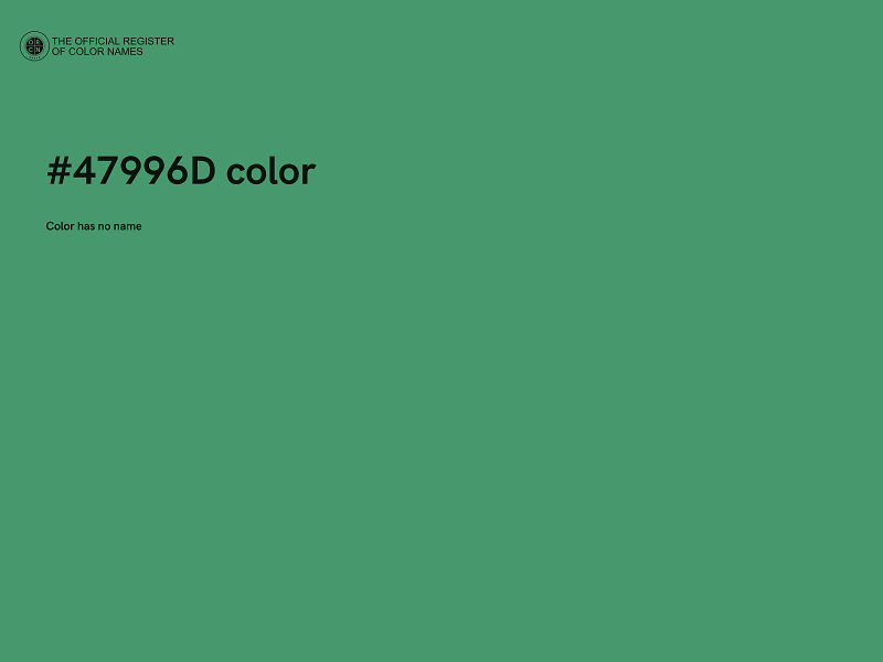 #47996D color image
