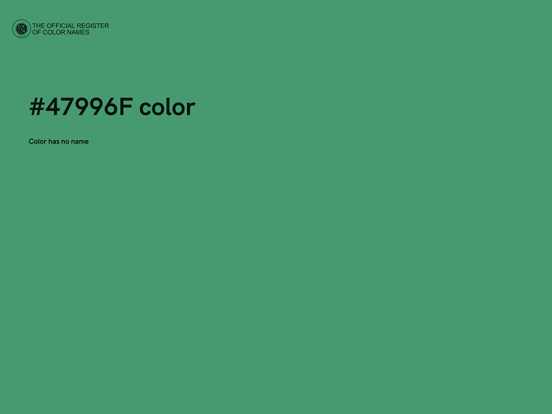 #47996F color image