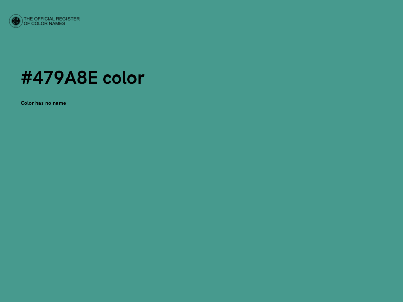 #479A8E color image