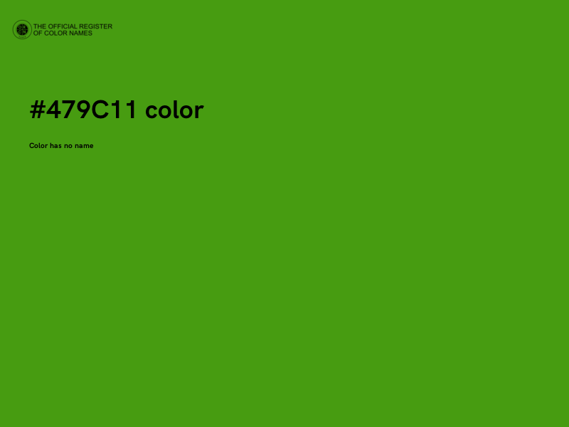 #479C11 color image