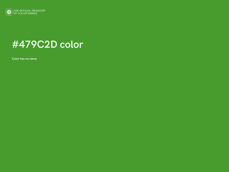#479C2D color image