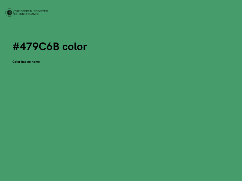 #479C6B color image