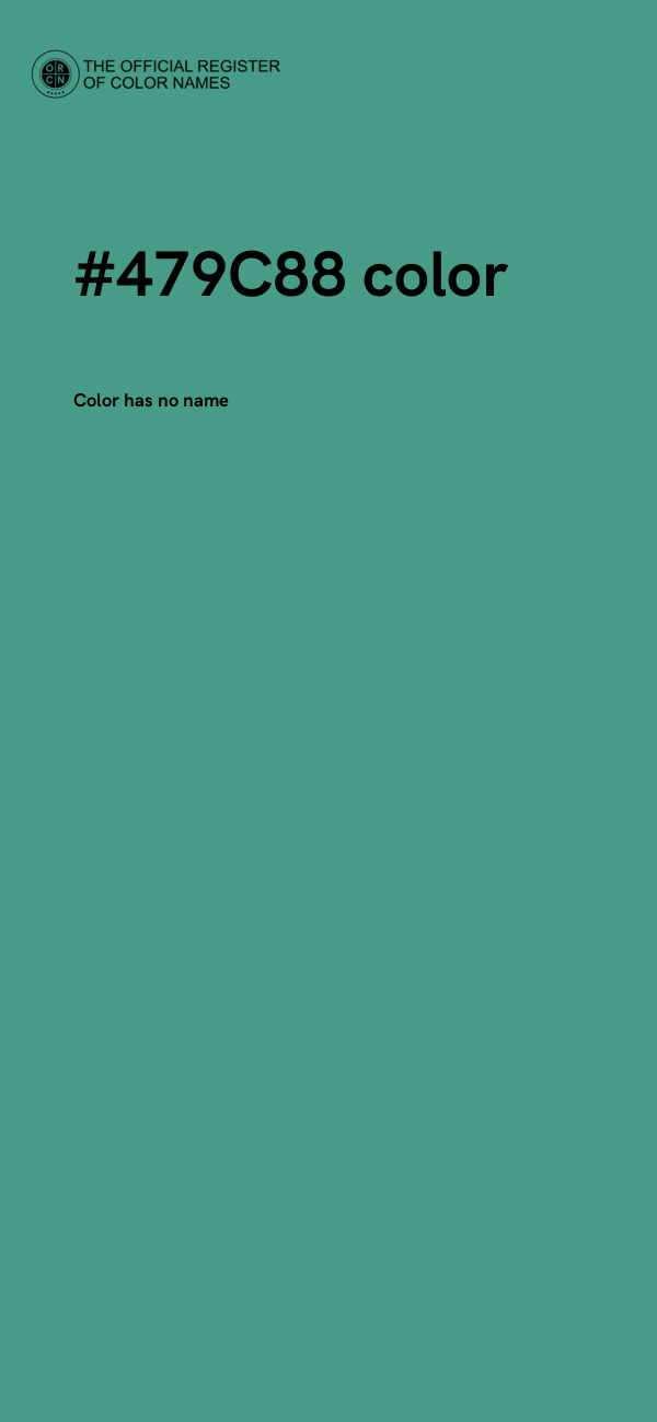 #479C88 color image