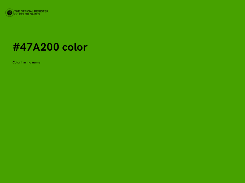 #47A200 color image