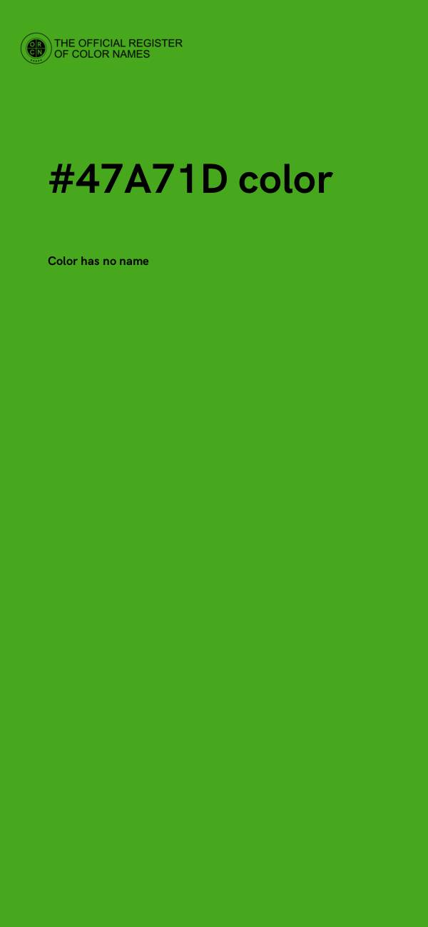 #47A71D color image