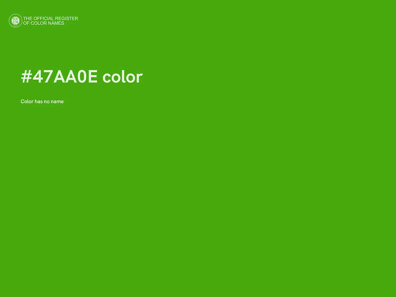 #47AA0E color image
