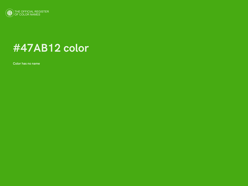 #47AB12 color image
