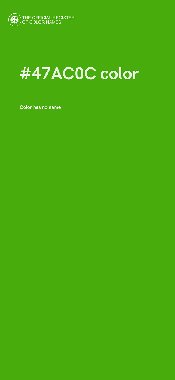 #47AC0C color image