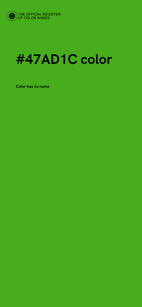 #47AD1C color image
