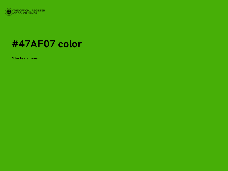 #47AF07 color image