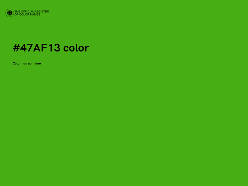 #47AF13 color image