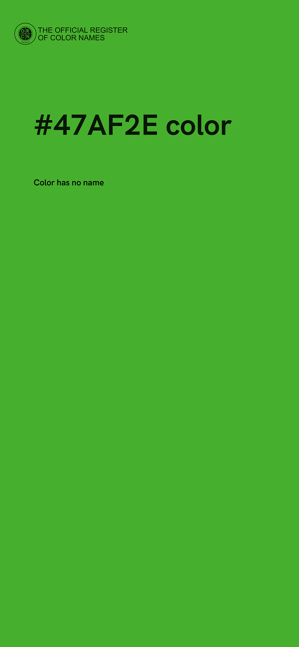 #47AF2E color image