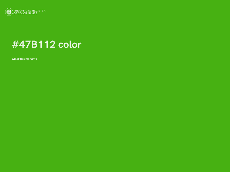 #47B112 color image