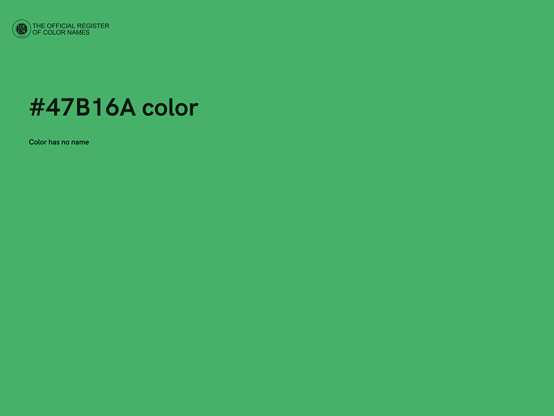 #47B16A color image