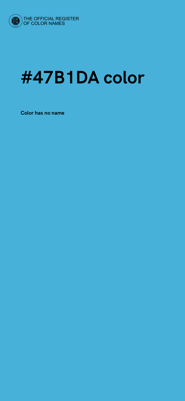 #47B1DA color image