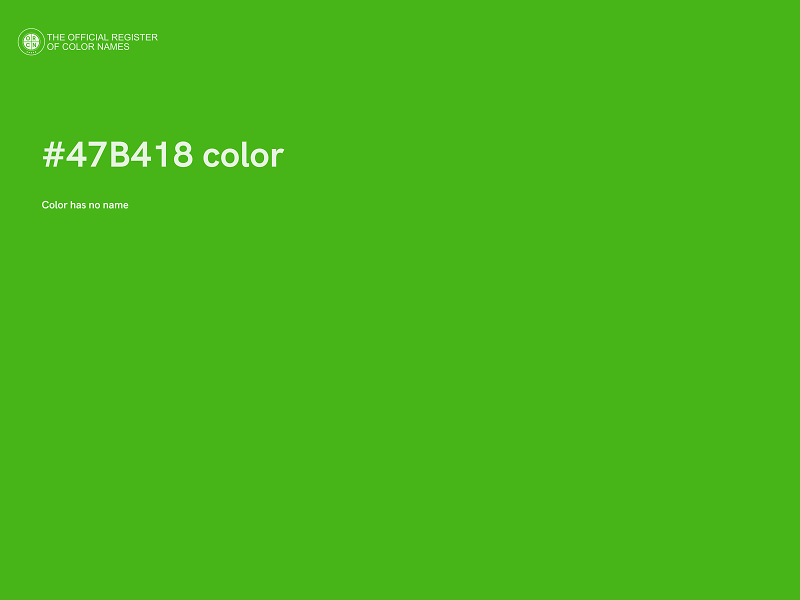 #47B418 color image