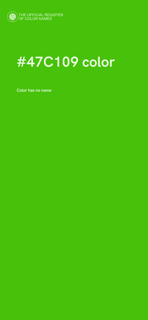 #47C109 color image