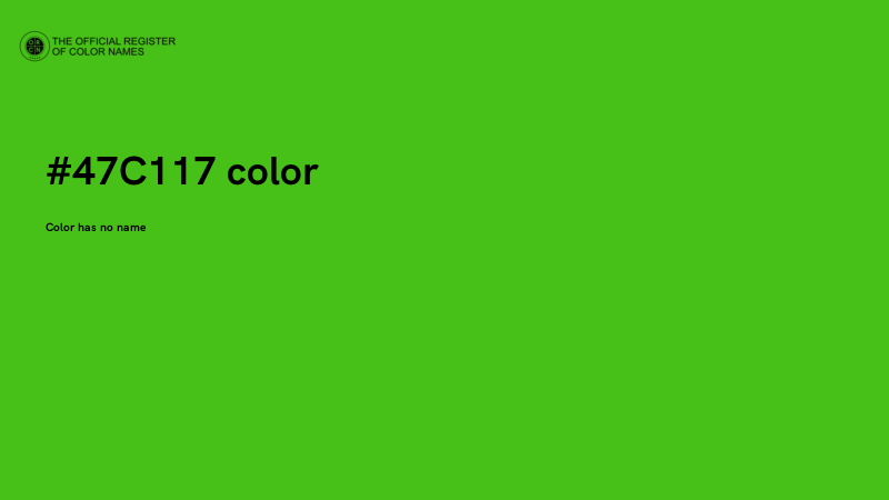 #47C117 color image