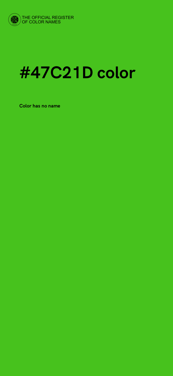 #47C21D color image