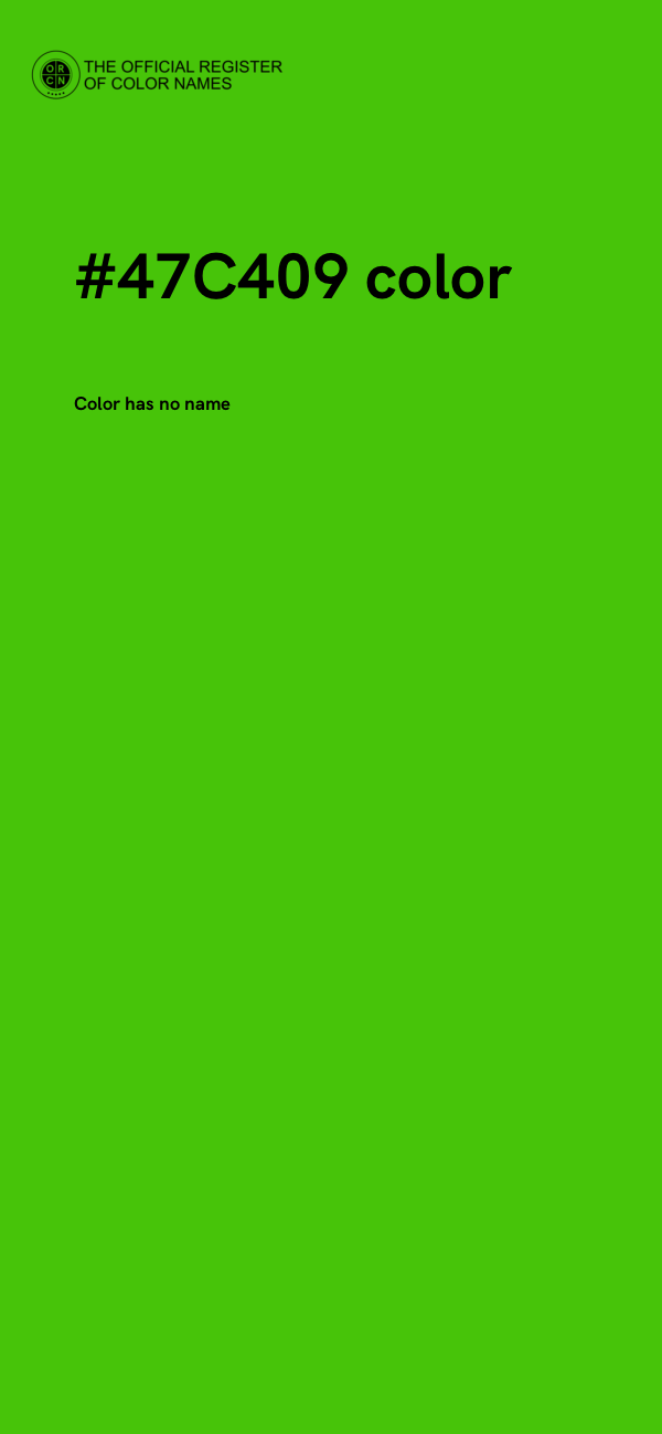 #47C409 color image