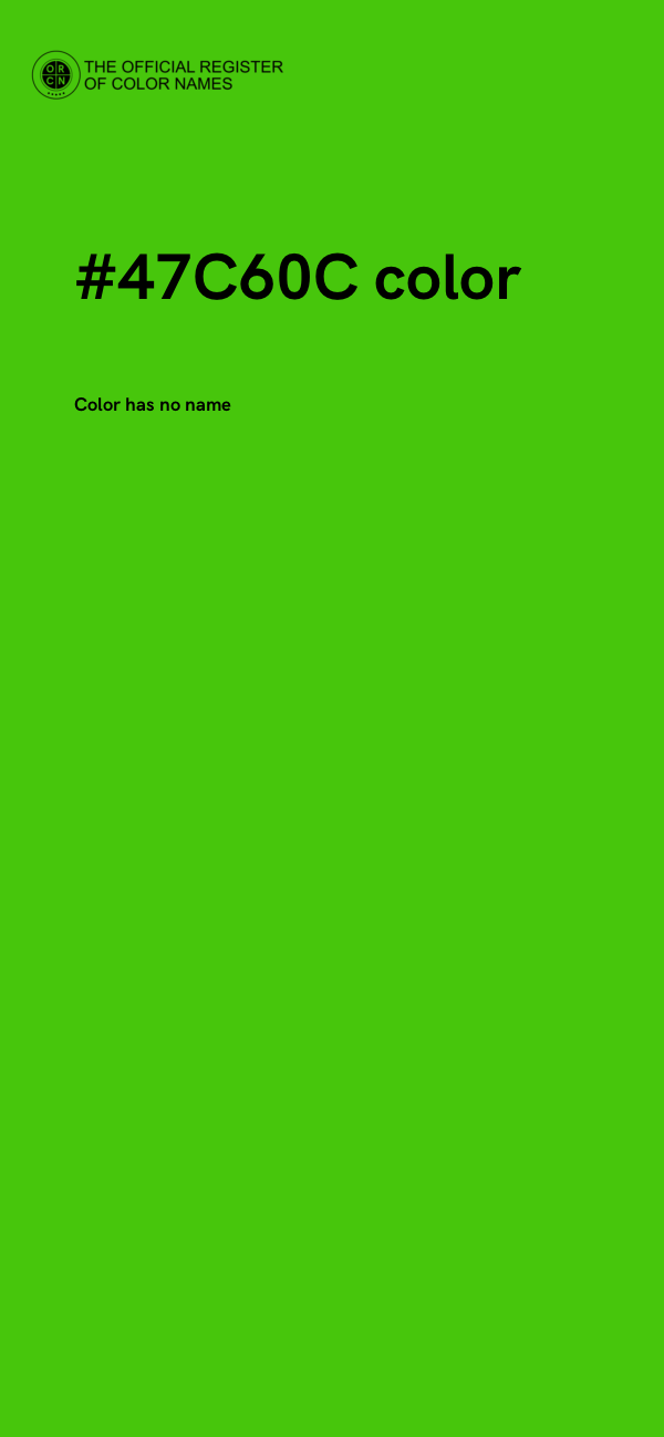 #47C60C color image