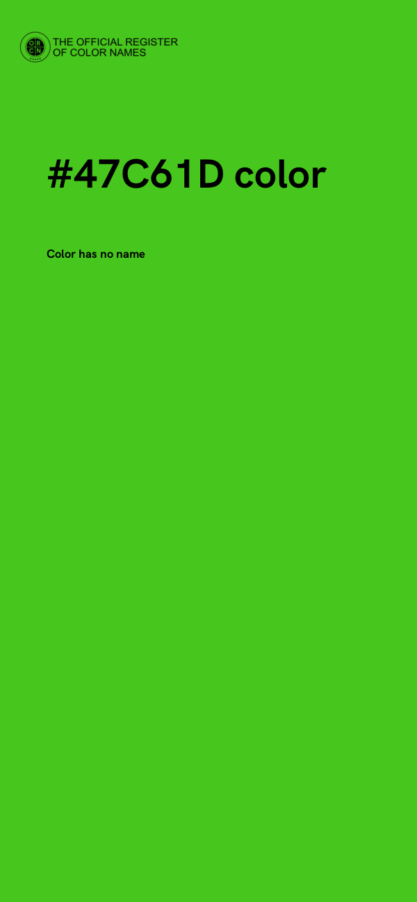 #47C61D color image