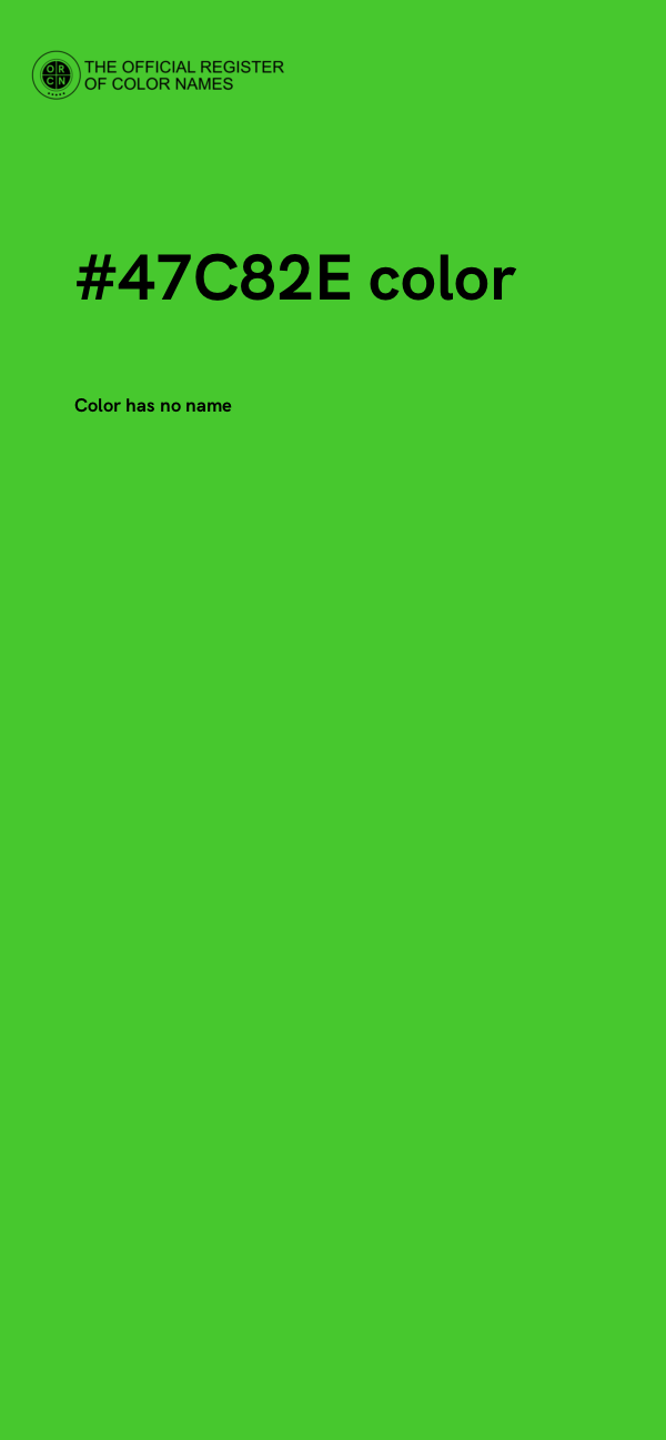 #47C82E color image