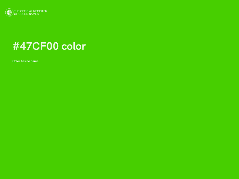 #47CF00 color image