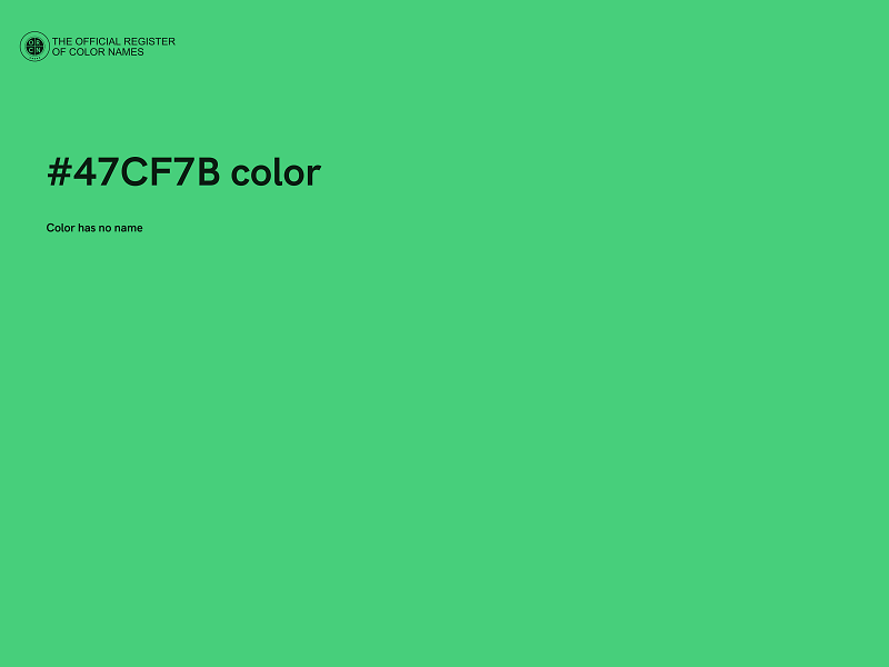 #47CF7B color image