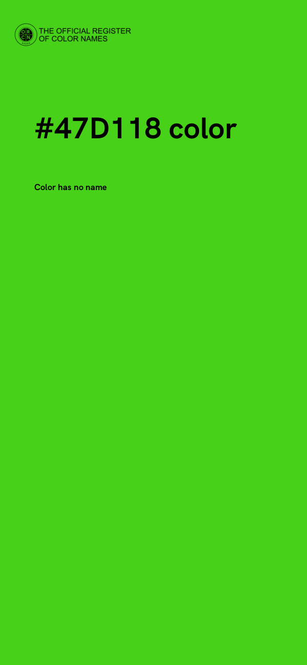 #47D118 color image
