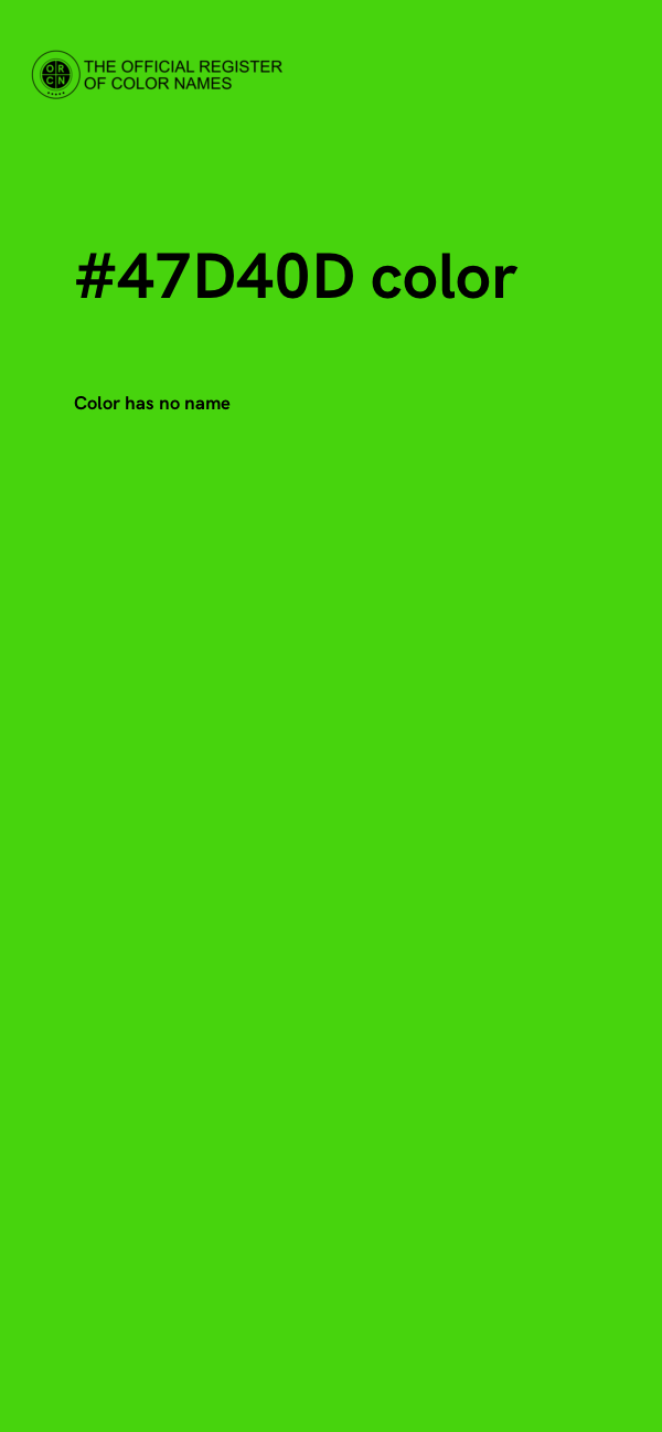 #47D40D color image