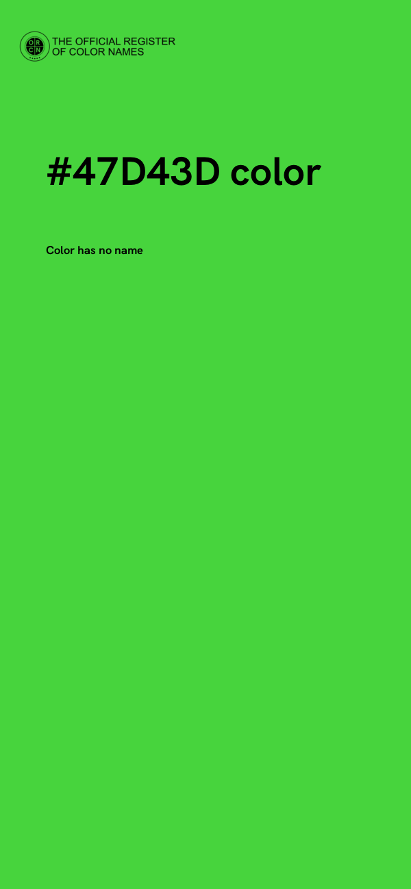 #47D43D color image