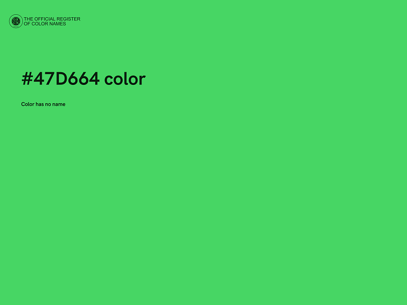 #47D664 color image
