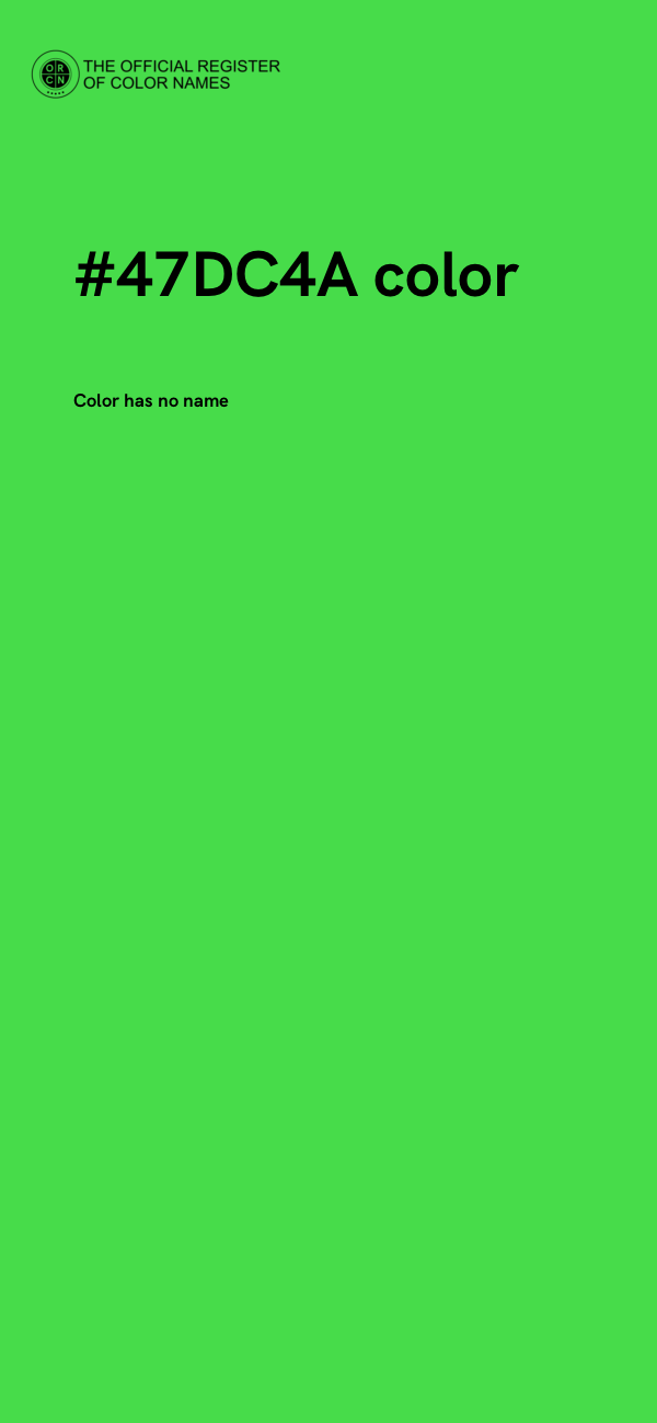 #47DC4A color image