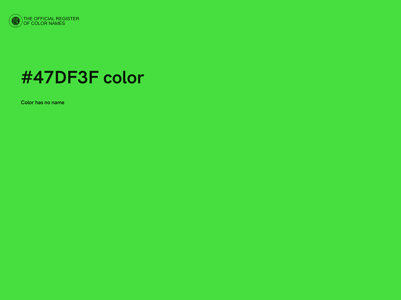 #47DF3F color image