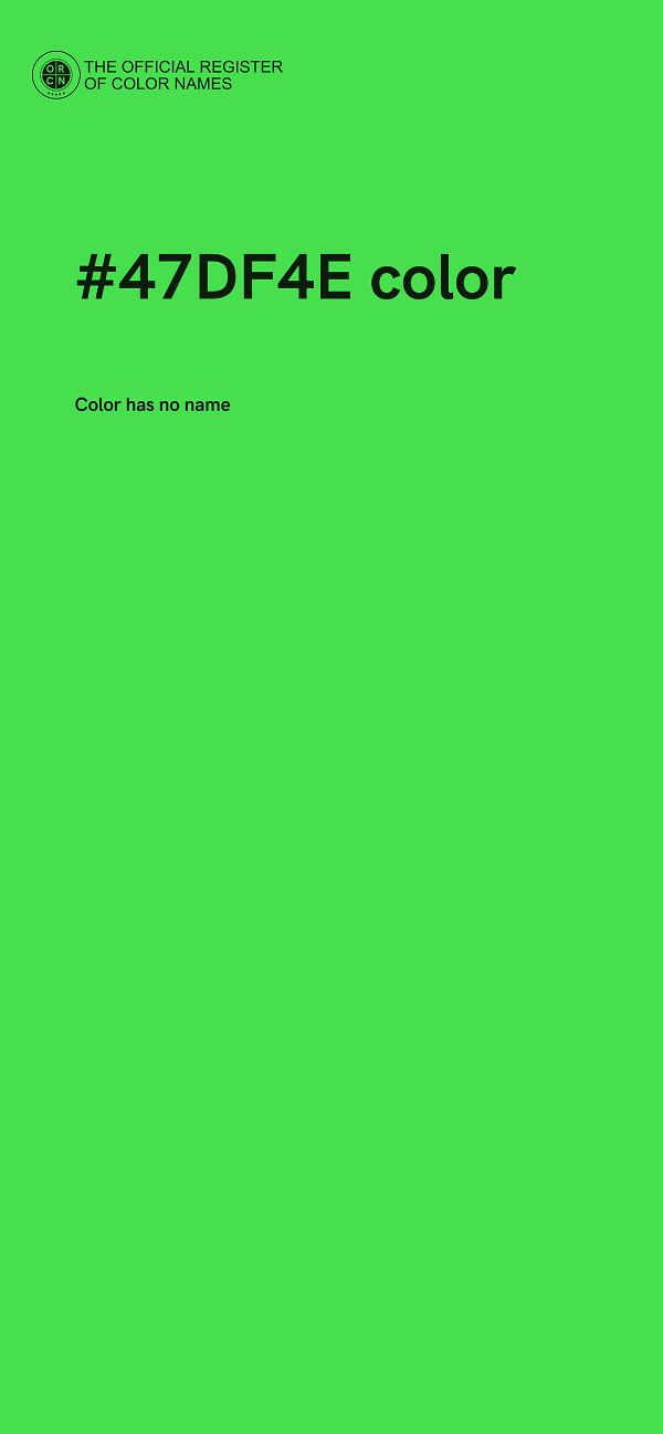 #47DF4E color image