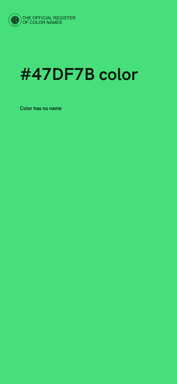 #47DF7B color image
