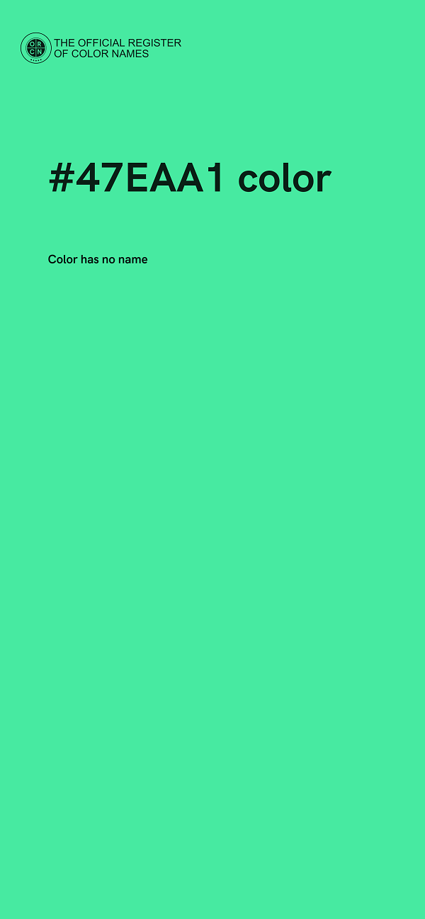 #47EAA1 color image