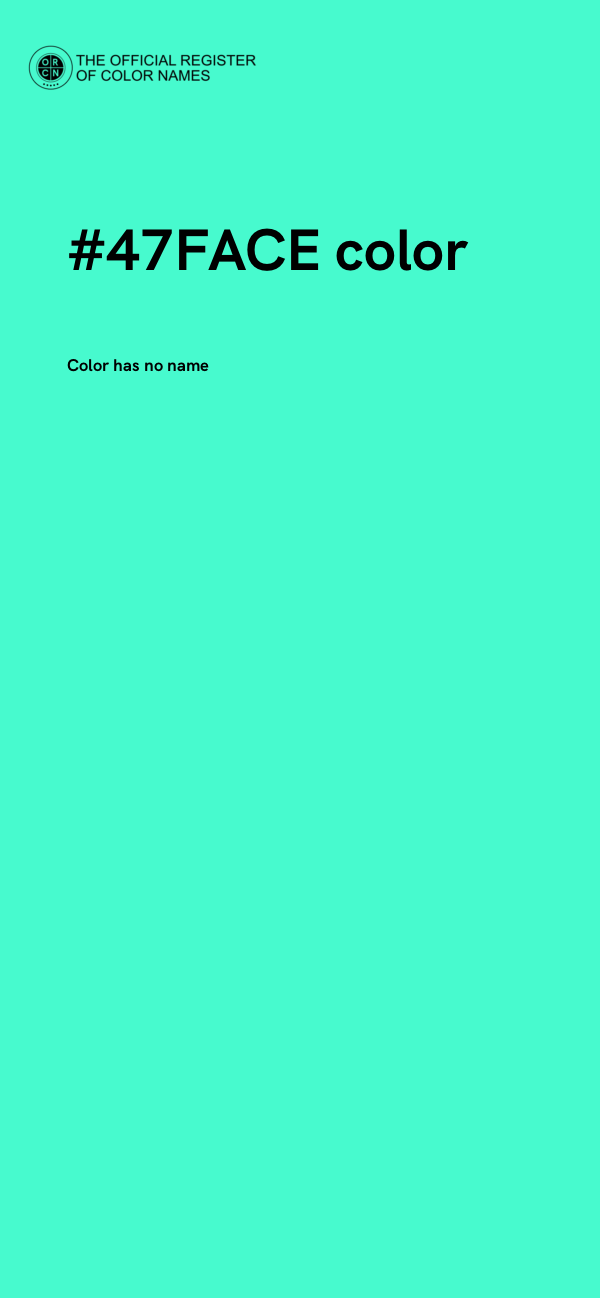 #47FACE color image