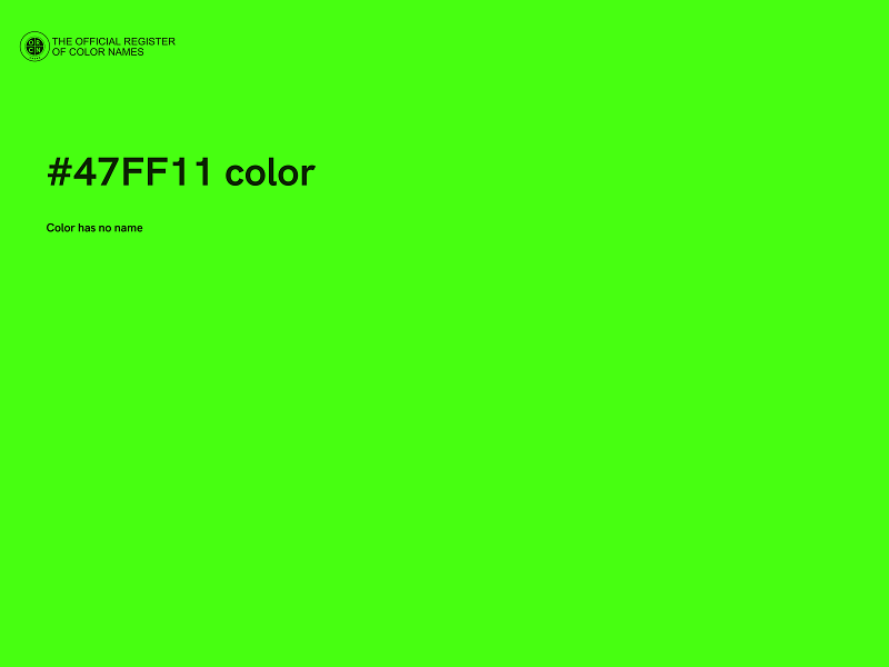 #47FF11 color image