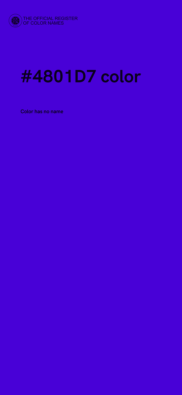 #4801D7 color image