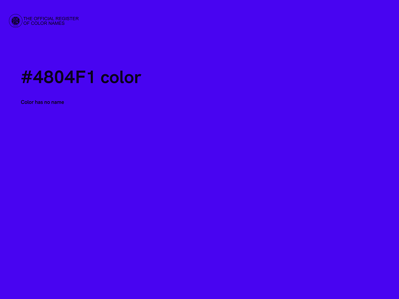 #4804F1 color image