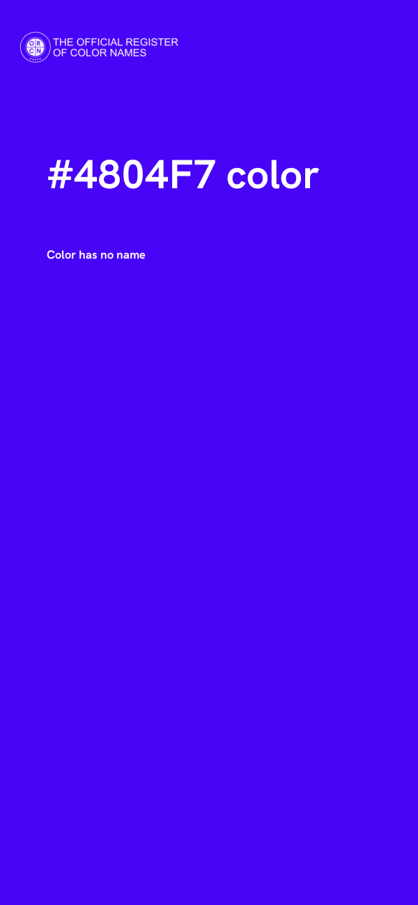 #4804F7 color image