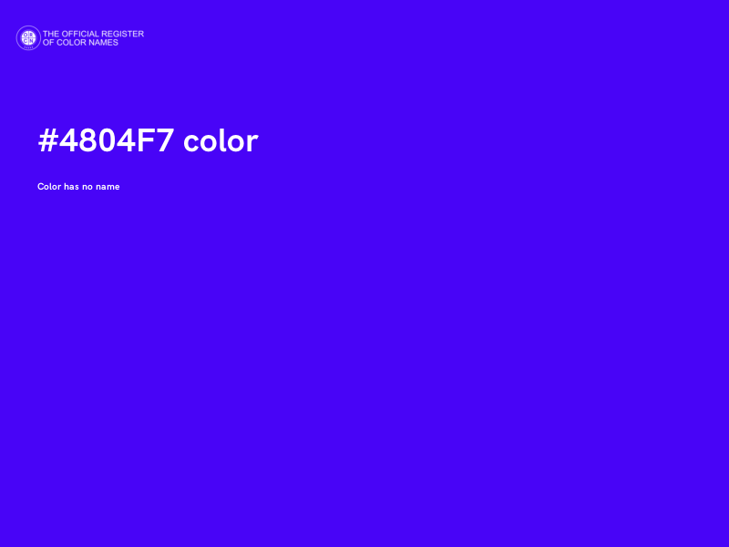 #4804F7 color image