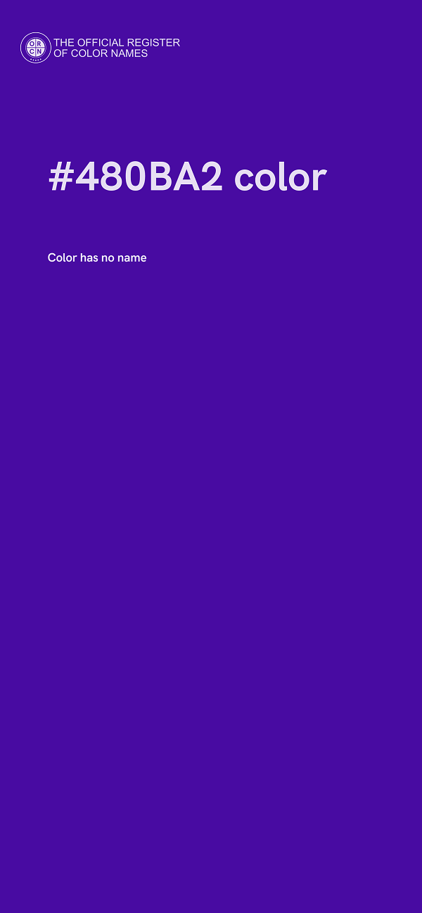 #480BA2 color image