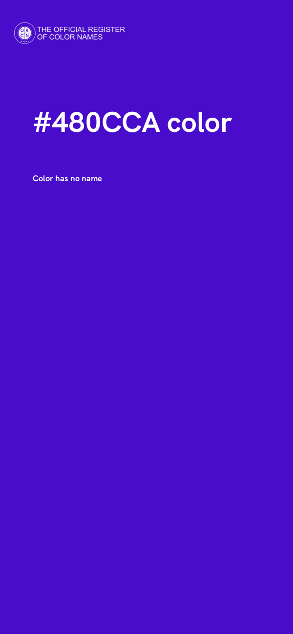 #480CCA color image